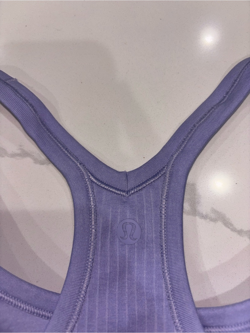 NWOT Lululemon Ebb To Steet Tank Size 8 Lilac Purple - Picture 10 of 11